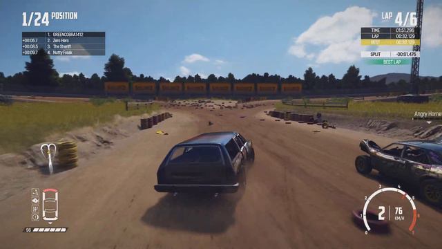 (PS5) Wreckfest Gameplay  I Ultra High Graphics [4K HDR 60FPS]