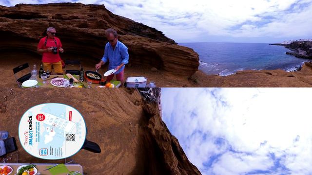 360 VIDEO VR TENERIFE: ОСЬМИНОГ ЖАРЕНЫЙ С ИМБИРЕМ И ПЕРЦЕМ