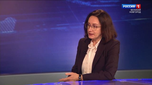 28.02.23 г. Интервью с руководителем Новгородского ОРТПЦ  Ж. Лабушевой в вечернем выпуске Вестей