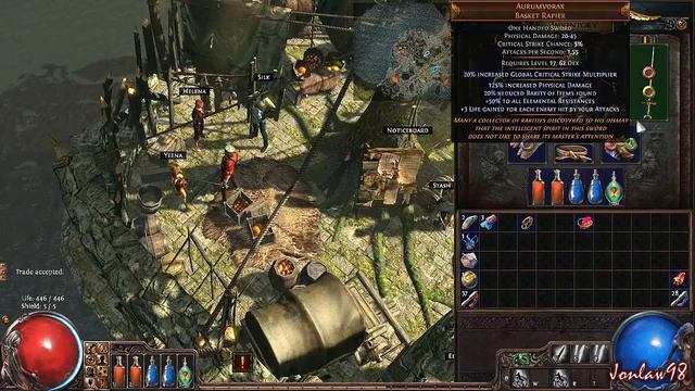 Path Of Exile Walkthrough - Part 9 CHAMBER OF SINS 100% Completion - Gameplay & Commentary