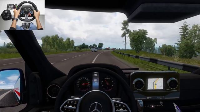 World's Fastest Ambulance | Euro Truck Simulator 2 With Mod | Mercedes Benz Van Driving
