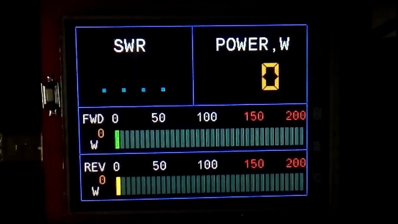 SWR METER STM8S003K3T6C 24MHz