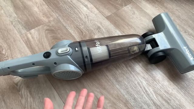 Мой незаменимый помощник! Обзор на вертикальный пылесос Kitfort KT-509