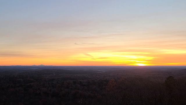 Big Canoe Sunrise Time Lapse (4K) - 12/03/20