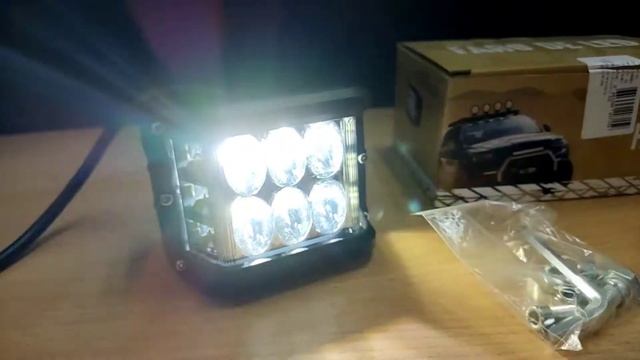FARO LED UNIVERSAL 36W 6 LEDX 6W. Haz De Luz Spot. Cod: DJ5991BLA