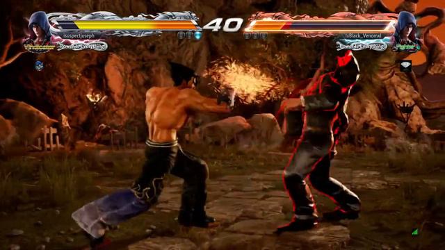 TEKKEN 7 Online Match - Jin Vs Jin, Cant Block This
