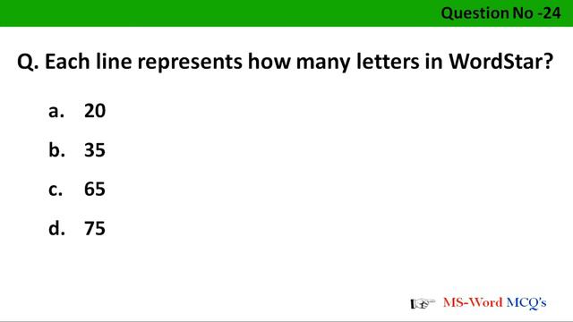 Top 100+ Microsoft (MS) World Mcq Question With Answers - MS Word - MS Office Mcq