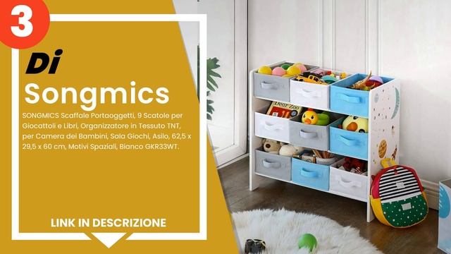 I 5 Migliori Scaffali Per Contenere Giocattoli