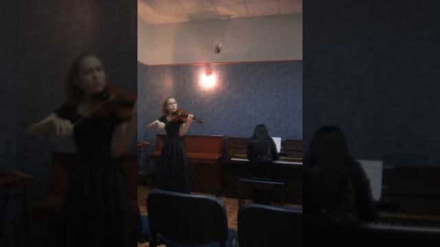 Венявский концерт 2, 2 часть