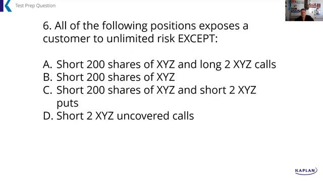 Series 7 Exam Prep Class 85 Explicated Practice Questions Or In Class Performance Opportunities