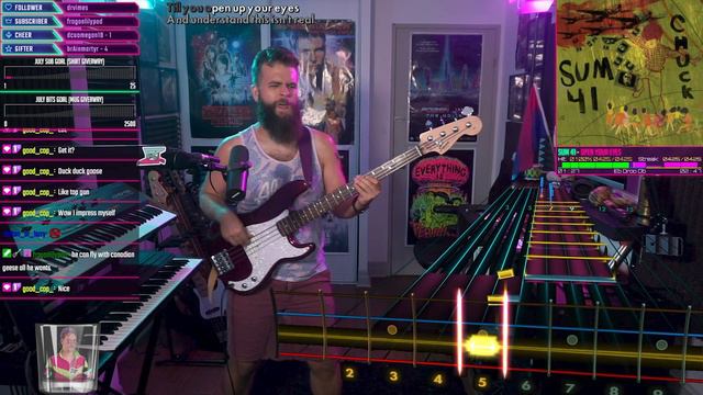 Sum 41 - Open Your Eyes  BASS Tabs  Cover Rocksmith