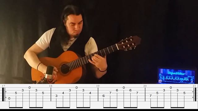 Tears In The Rain (Joe Satriani ) Cover With On-screen Tabs