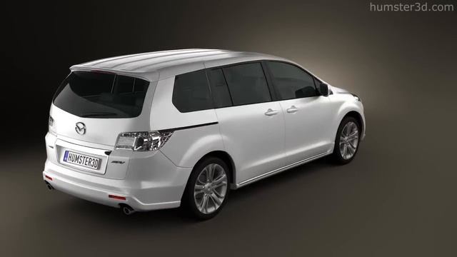 Mazda MPV 2010 By 3D Model Store Humster3D.com