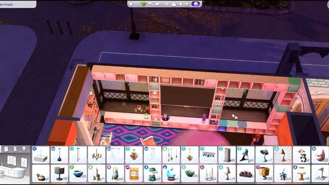 Общежитие Чирлидерш ?| Строительство Симс 4 | The Sims 4 [NO CC]