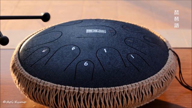 【HLURU Tongue Drum Cover With Tabs】|  Pipa Language |  琵琶語  |Peaceful Chinese Music