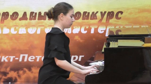 Пикалова Полина, Ф.Шуберт Соната B-dur 3 часть