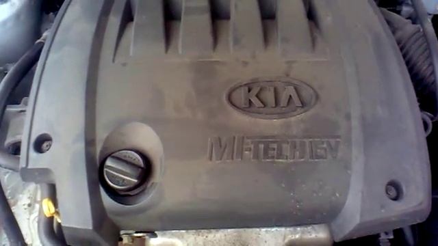 Kia Spectra работа двигателя на масле LIQUI MOLY Longtime High Tech 5W-30