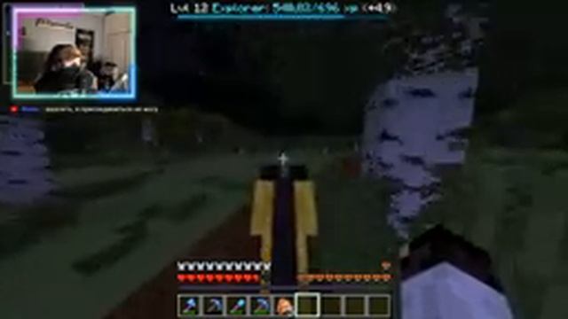 Играем в майн на сервере с картой реального мира