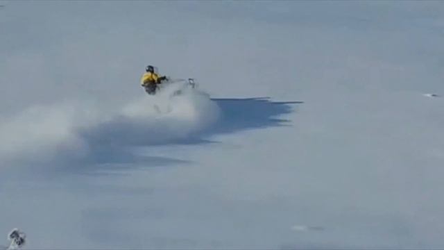 На что способен горный снегоход Ski-doo в опытных руках!