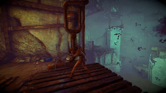 Rise Of The Tomb Raider 30.012016 Прохождение сказки про бабу ягу и Избушки на Курьях Ножках