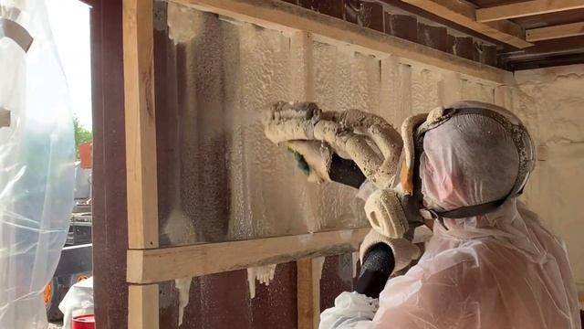 Утепление контейнера пеной ппу Реверспрей