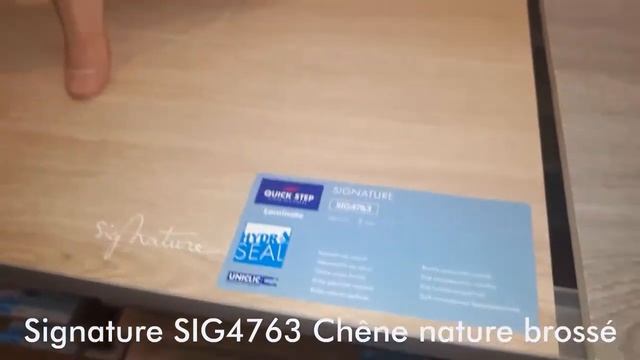Signature SIG4763 Chêne nature brossé