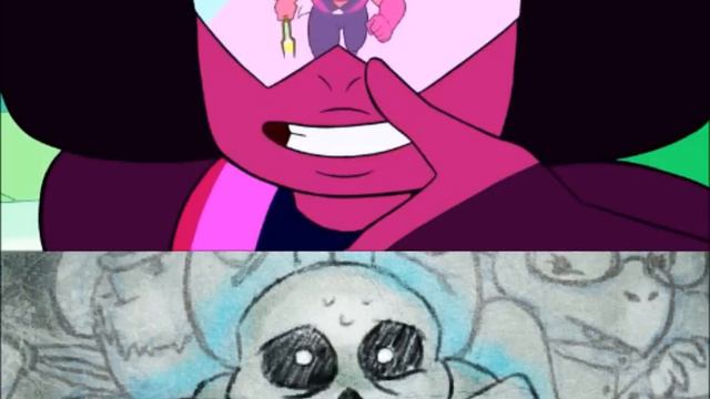 Stronger Than You Sans and Garnet Mashup Steven UniverseUndertale