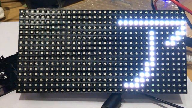 「アウトバック始動！」LEDマトリクス