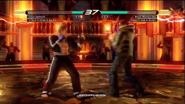 Tekken 6 Online Hwoarang (tireur Delite22) Tekken God Vs Hwoarang (Black Mamba 26z) Tekken God 03