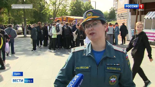 Орловцы почтили память жертв террористических актов