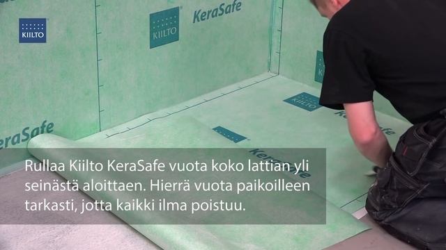 Kiilto KeraSafe Vedeneristysjärjestelmä