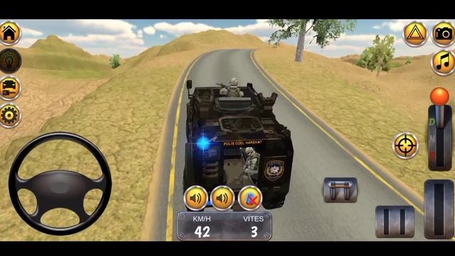 Special Operations Armored Vehicle Driving - Android Gameplay-Swat Officer Simulator Games