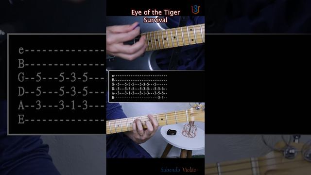 Eye Of The Tiger - Survivor | COM TAB