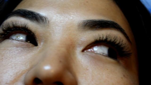 Объемное наращивание ресниц / Моя работа