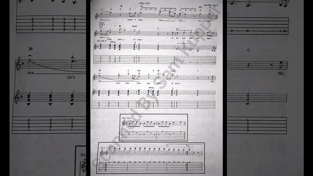 TABS: Vinnie Vincent Invasion “That Time Of Year” Guitar Tablature.