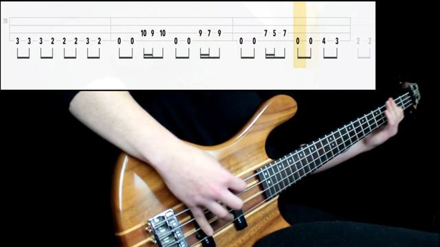 Megadeth - Peace Sells (Bass Only) (Play Along Tabs In Video)
