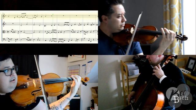 Bach Minus One - Violin 1 Part