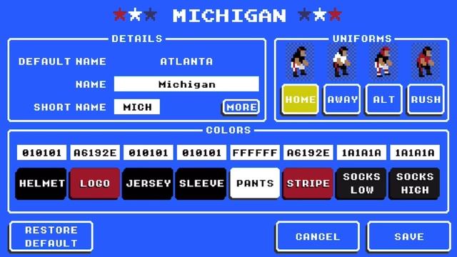 How To Get COLLEGE FOOTBALL TEAMS In RETRO BOWL
