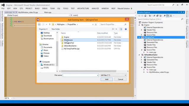 Gtest Visual Studio 2012