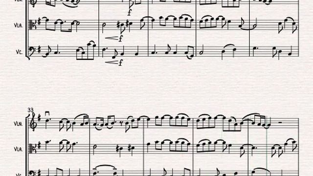 Here and Now (Luther Vandross) for String Trio | SHEET MUSIC