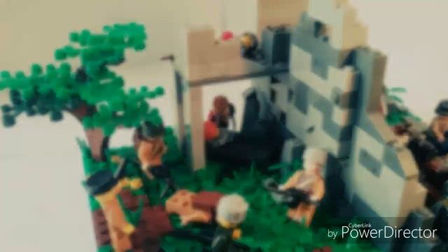 Лего самоделка #91 на тему WW2 (Взятие здания)