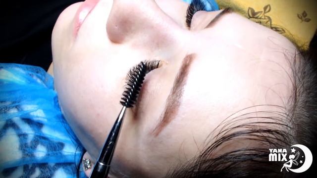 Наращивание ресниц в Запорожье | Объем 2D