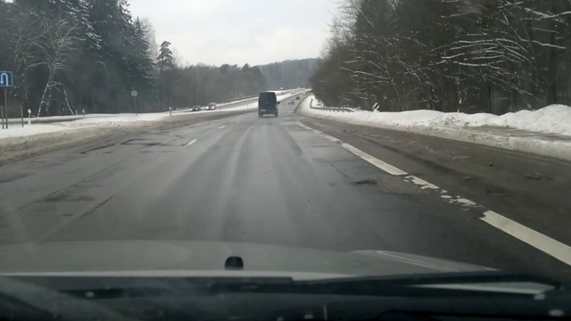 Трасса в Новую Вилейку (пригород Вильнюса) и через неё. 
