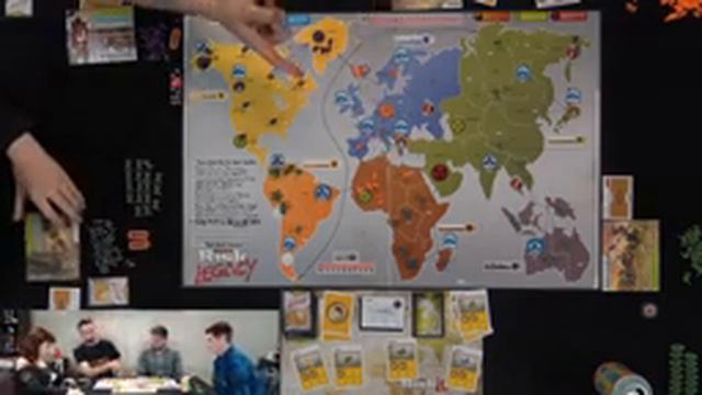 Risk Legacy Game 13 - Board Game Session