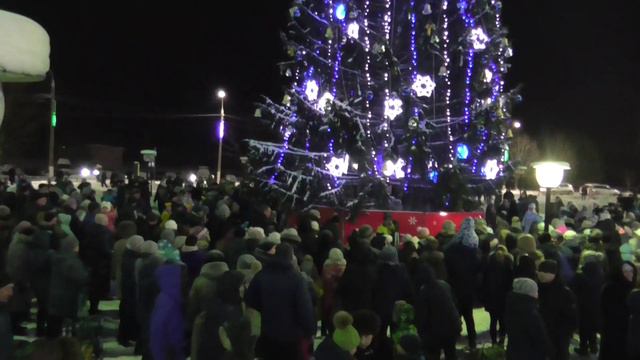 Отрытие новогодней ёлки 18-19г.