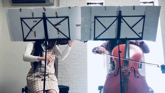 Gurenge/Demon Slayer(紅蓮華/鬼滅の刃)Violin/Cello Cover By BaTaO