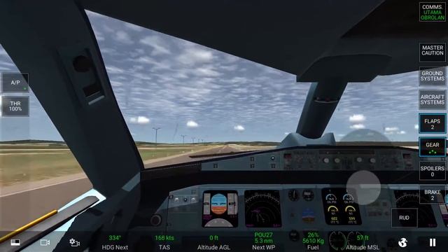 Baiyun (ZGGG) - Hongkong (VHHH) | Batik Air A320-200 | Real Flight Simulator | Part 3