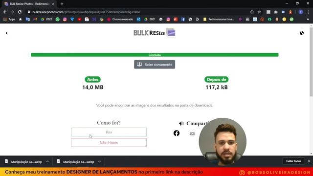 Como REDUZIR O PESO De Imagem Para Site | CONVERTENDO IMAGEM EM WEBP | OTIMIZANDO IMAGEM Para Site