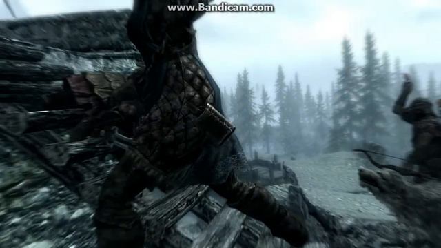 The Elder Scrolls V: Skyrim: The Battle For Fort Snowhawk (The Dance Of Death Mod)
