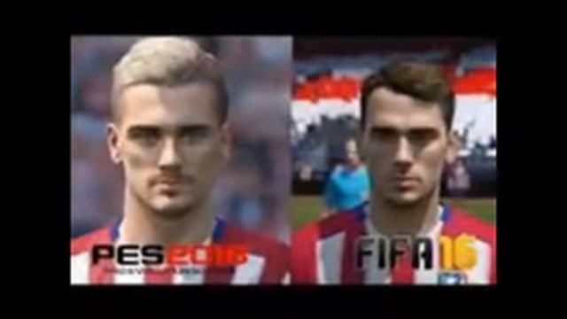 FIFA 16 VS PES 2016 : FACE